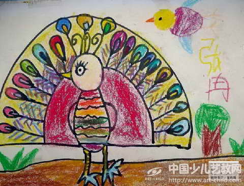 作品名称《孔雀》