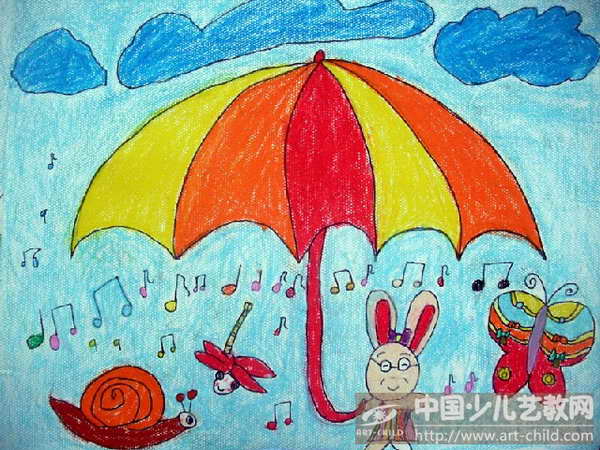 作品名称:  《彩虹伞下的我们》