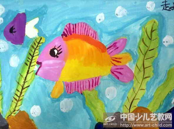 作品名称:  《海底世界》