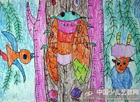 作品名称:  《骄傲的蝉》