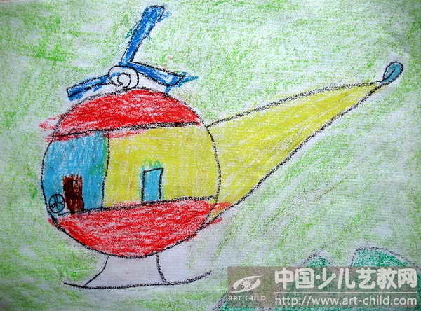 作品名称《我会开飞机啦》