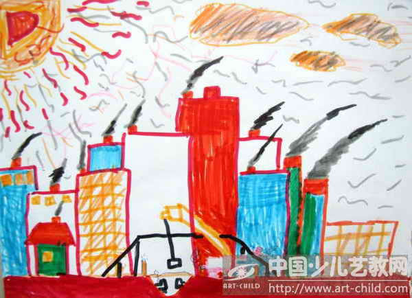 作品名称《工厂》