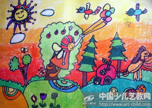 作品名称:  《走进大自然》