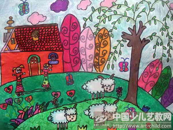 作品名称:  《田园乐》