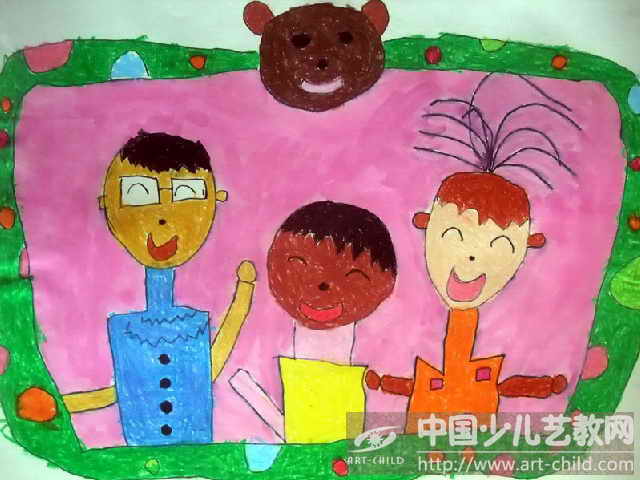 作品名称《爸爸妈妈和我》