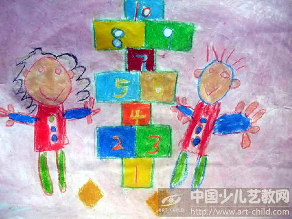 作品名称:  《跳房子》