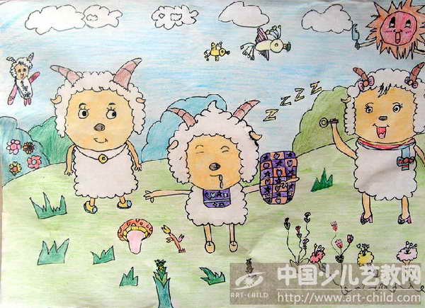 作品名称《喜羊羊与灰太狼》