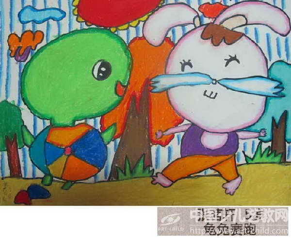 作品名称: 《龟兔赛跑》