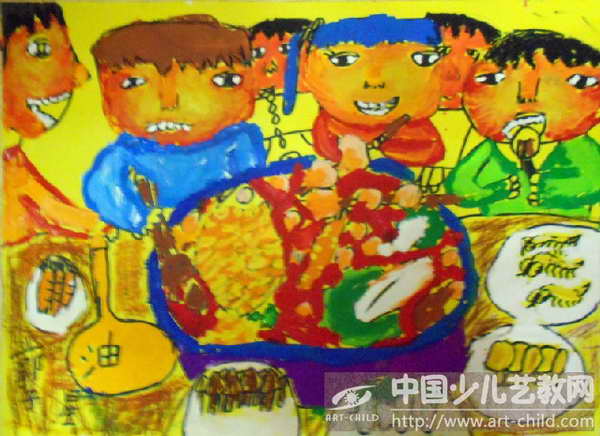作品名称:  《吃火锅》