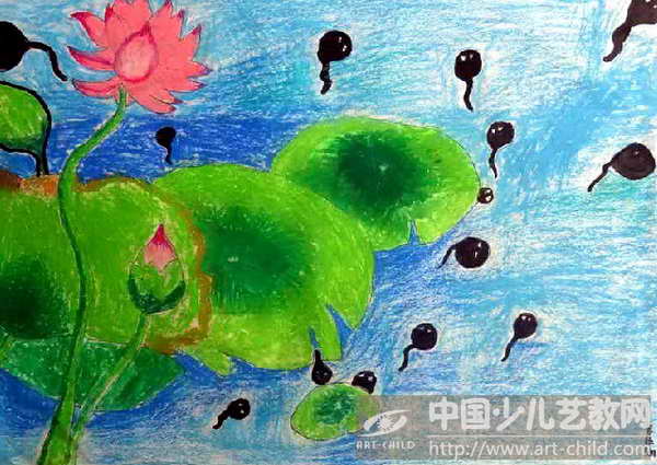作品名称《小蝌蚪找妈妈》