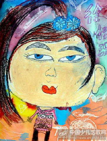 作品名称:  《徐佳璐的自画像》