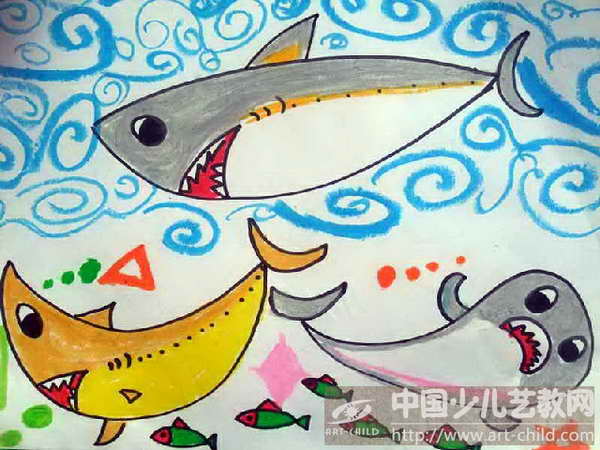 作品名称《鲨鱼》