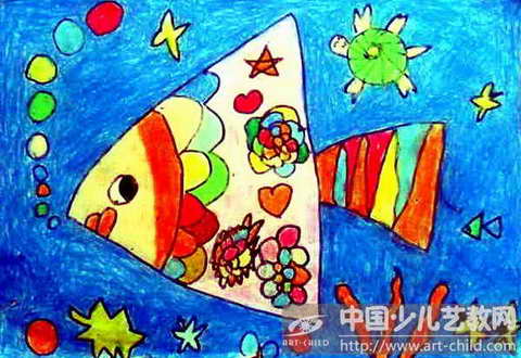 作品名称:  《彩色的鱼》