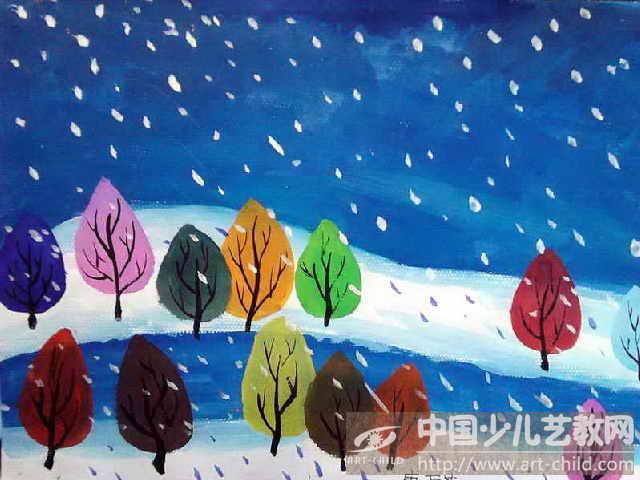 作品名称:  《雪花飘飘》