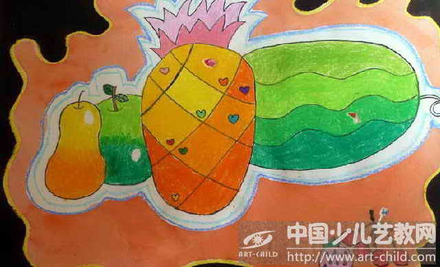 作品名称:  《好吃的水果》