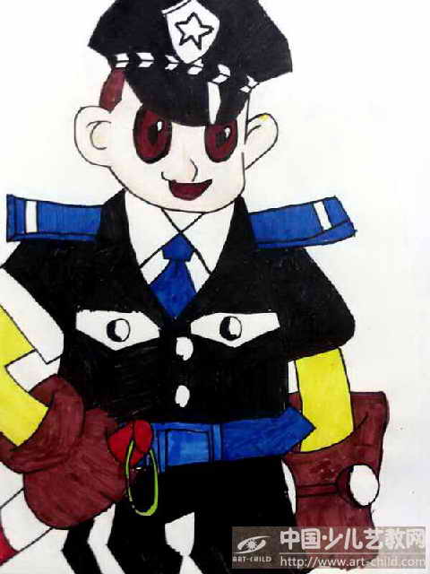 作品名称《警察》