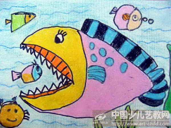 作品名称:  《鲨鱼来了》