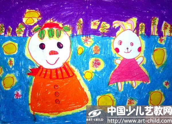 作品名称:  《雪孩子》