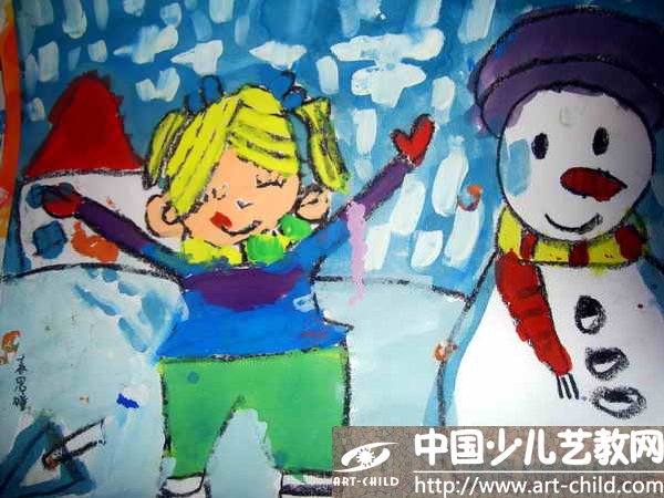 作品名称:  《下雪了》