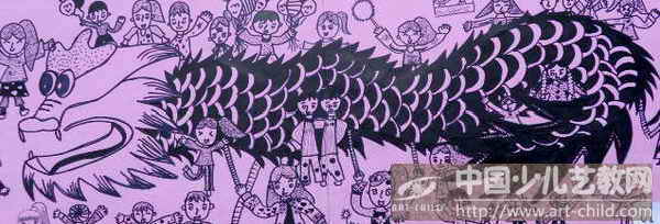 作品名称《舞龙》