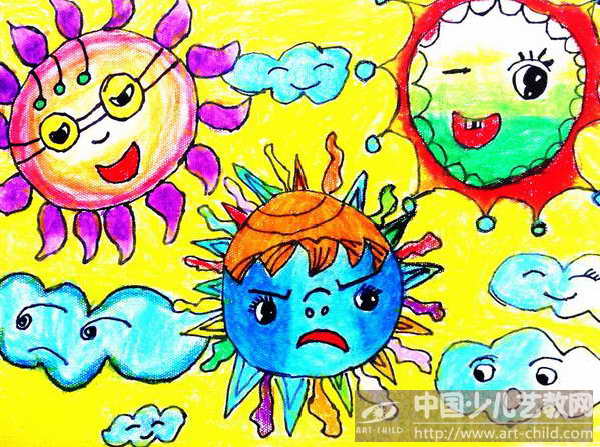 作品名称《太阳一家》