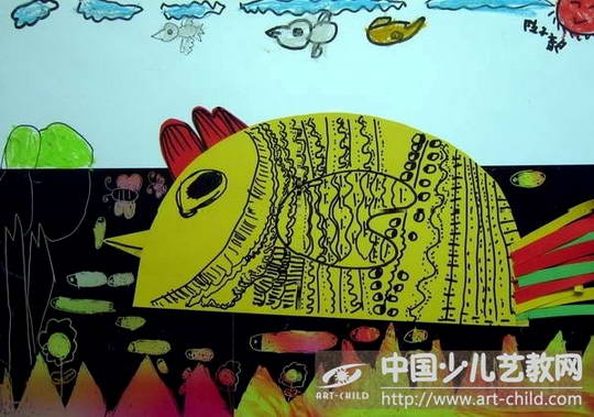 作品名称《半圆形的联想》