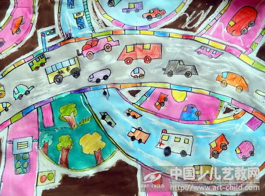 作品名称《立交桥》