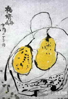 作品名称:  《鸭梨》