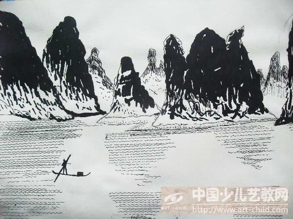 作品名称:  《桂林山水》