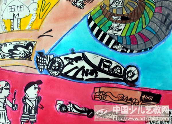 作品名称:  《汽车王国》