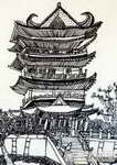雄伟的宝塔