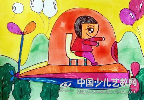 作品名称《未来水世界》