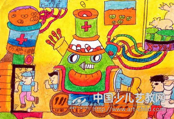 作品名称:  《新型防流感机》
