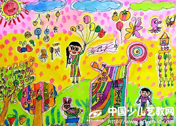 作品名称:  《糖果世界》