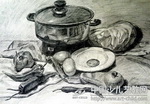 素描静物