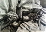 静物素描