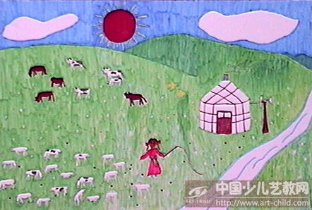 作品名称:  《今天我放羊》