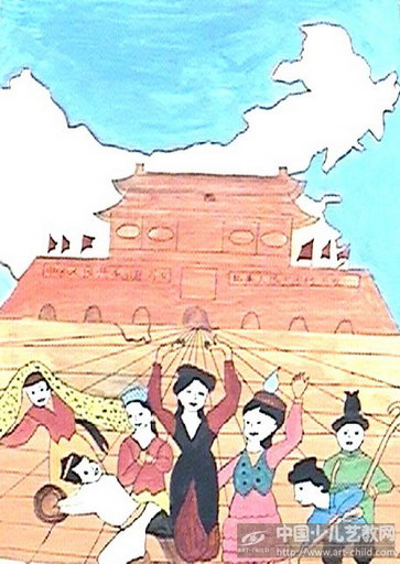 作品名称:  《团结就是力量》