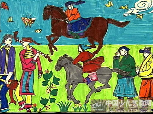 作品名称:  《美丽的草原》