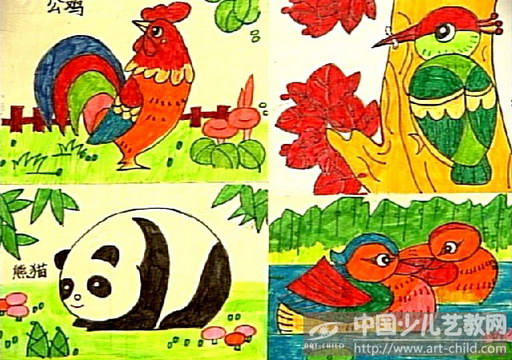 作品名称:  《动物是我们的好朋友》