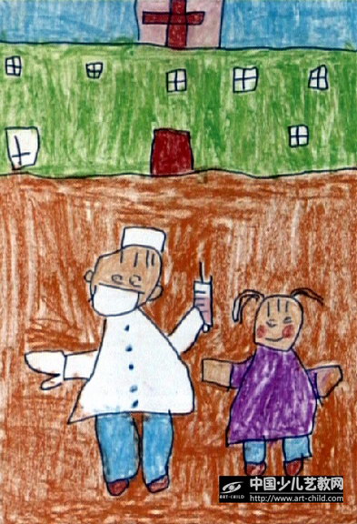 作品名称:  《打针我不怕》