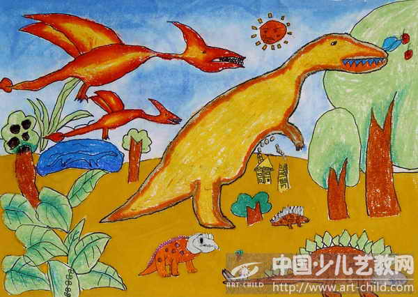 作品名称:  《恐龙世界》