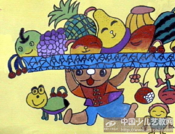 作品名称:  《水果大餐》