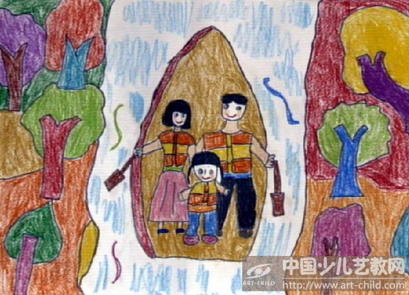 作品名称:  《龙潭沟漂流》