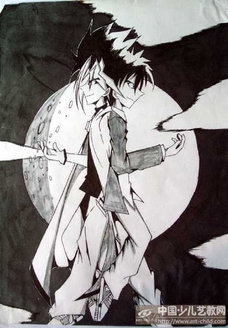 作品名称:  《双面人》