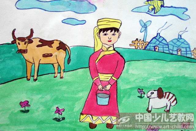 作品名称:  《美丽草原》