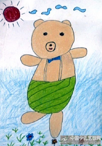 作品名称:  《小熊跳舞》