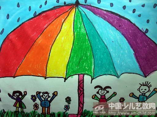 作品名称:  《我们的大彩虹伞》