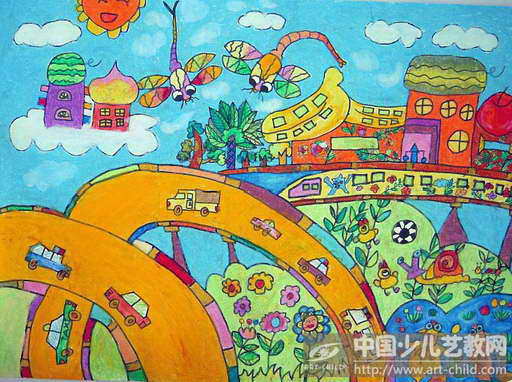 作品名称:  《我的未来城市》