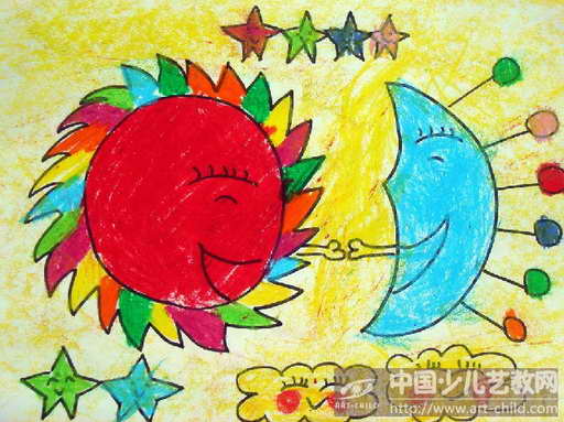 作品名称:  《太阳和月亮》